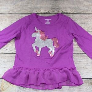 Garanimals Girls Shirt With Unicorn